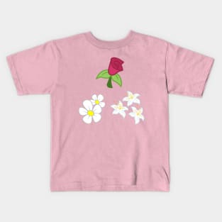 My little Pony - Roseluck + Daisy + Lily (Flower Shop) Cutie Mark Kids T-Shirt